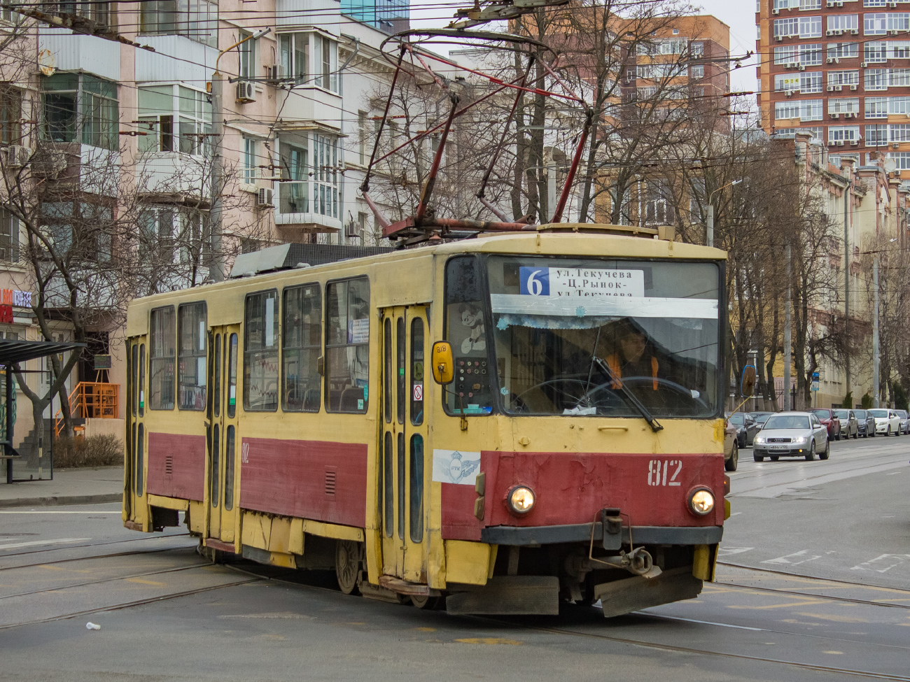 Ростов-на-Дону, Tatra T6B5SU № 812