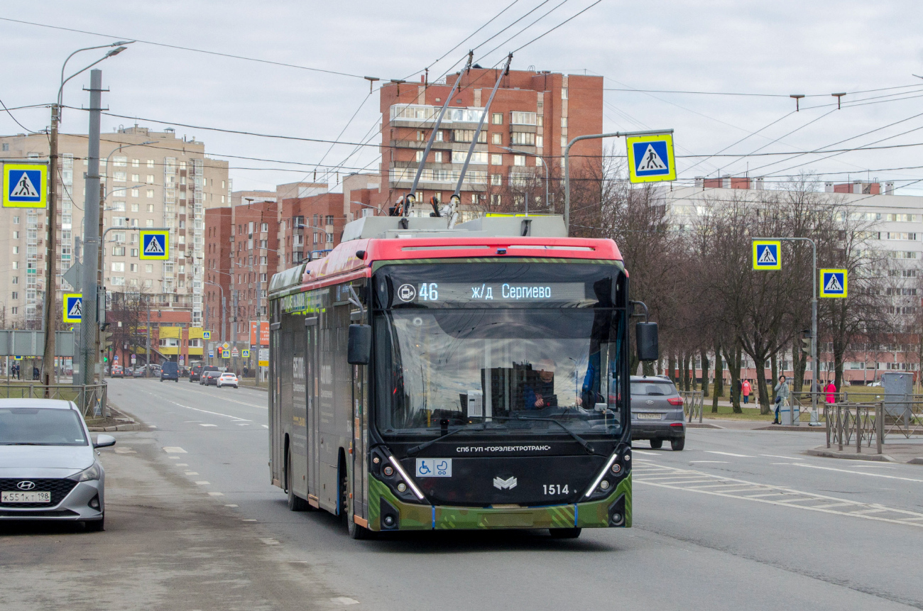 Санкт-Петербург, БКМ 32100D «Ольгерд» № 1514
