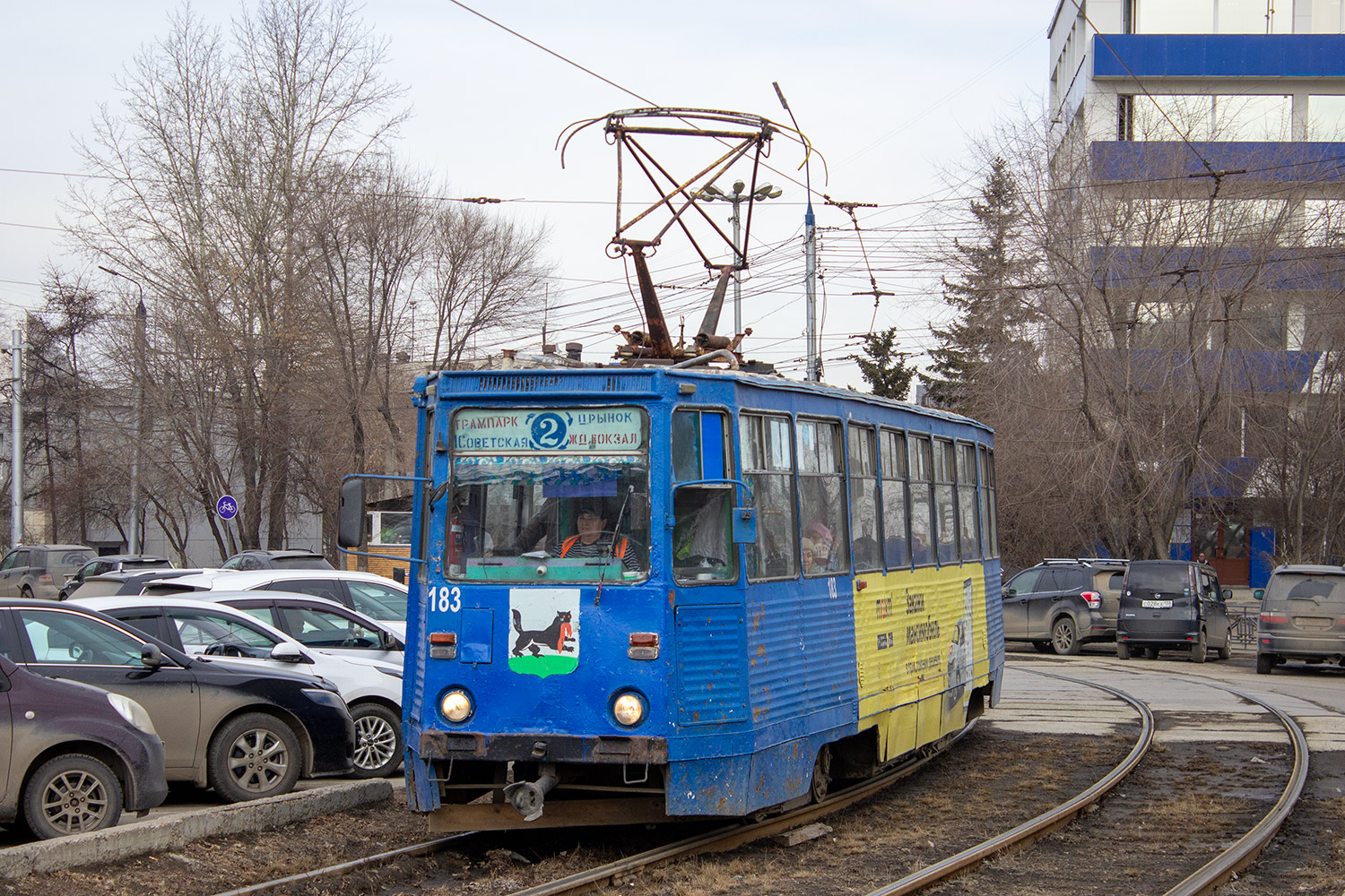 Иркутск, 71-605 (КТМ-5М3) № 183