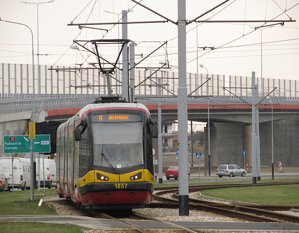 Łódź, PESA Tramicus 122N Nr 1857