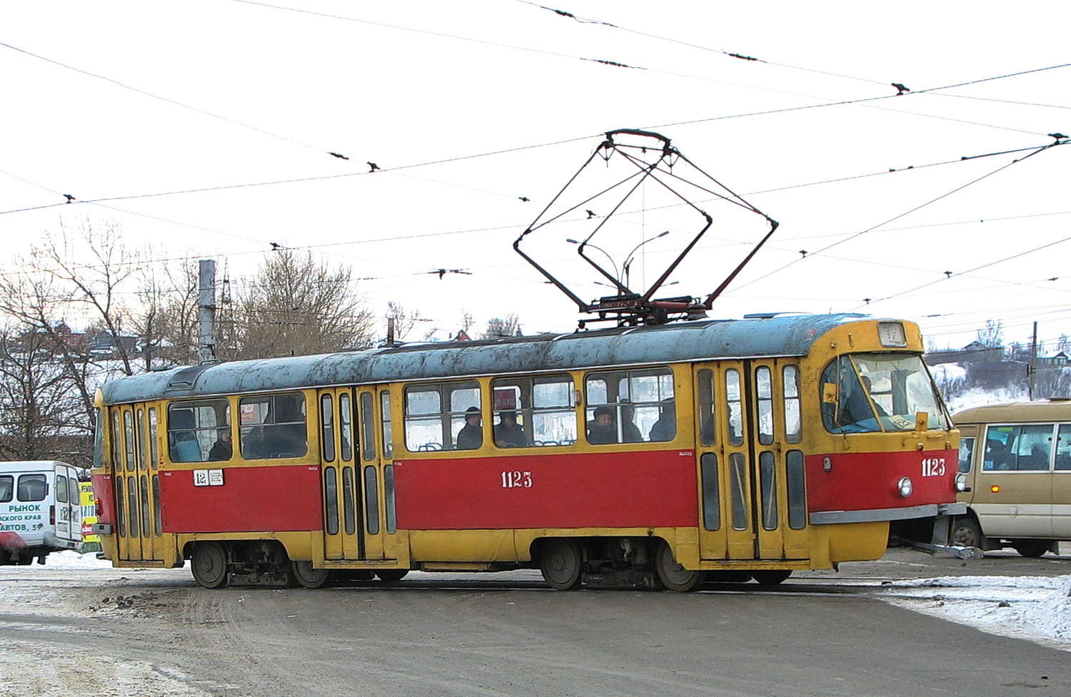Барнаул, Tatra T3SU № 1123