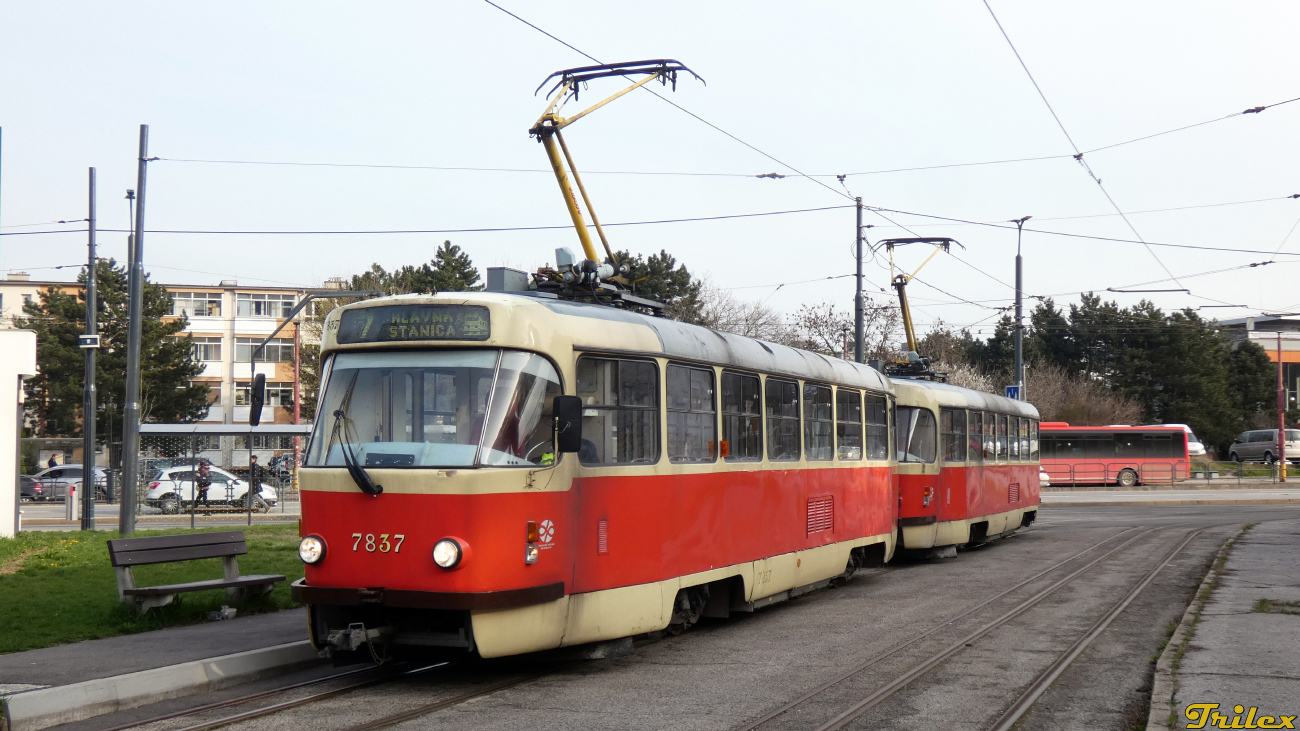 Братислава, Tatra T3G № 7837 Братислава, Tatra T3G № 7837