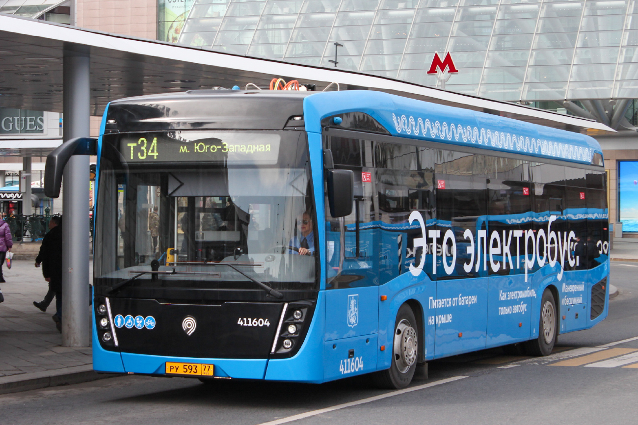 Москва, КАМАЗ-6282 № 411604