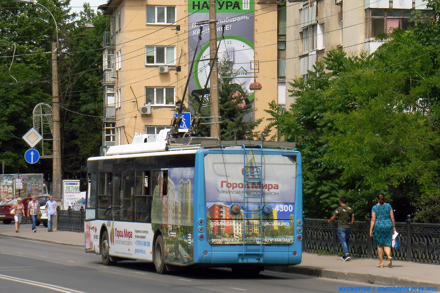 Krymski trolejbus, Bogdan T70110 Nr 4300