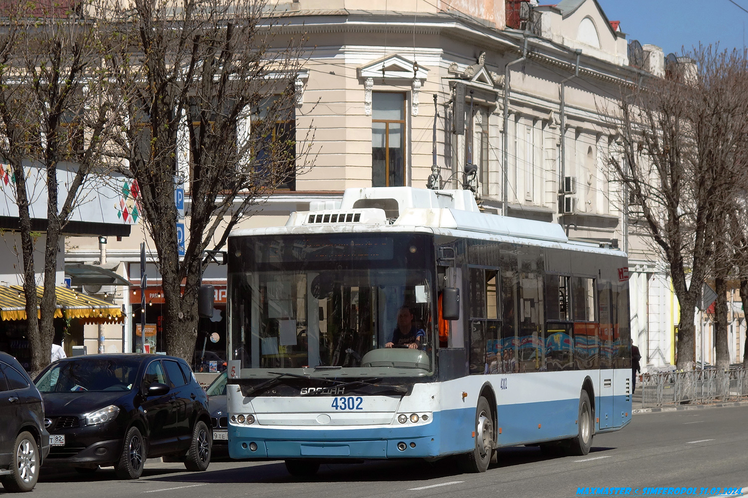 Крымский троллейбус, Богдан Т70110 № 4302