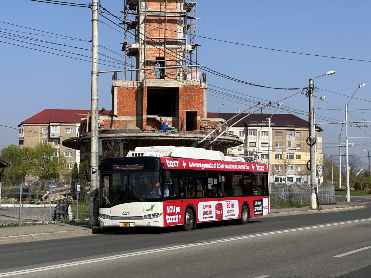 Nagybánya & Szinérváralja, Solaris Trollino III 12 Škoda — 0028