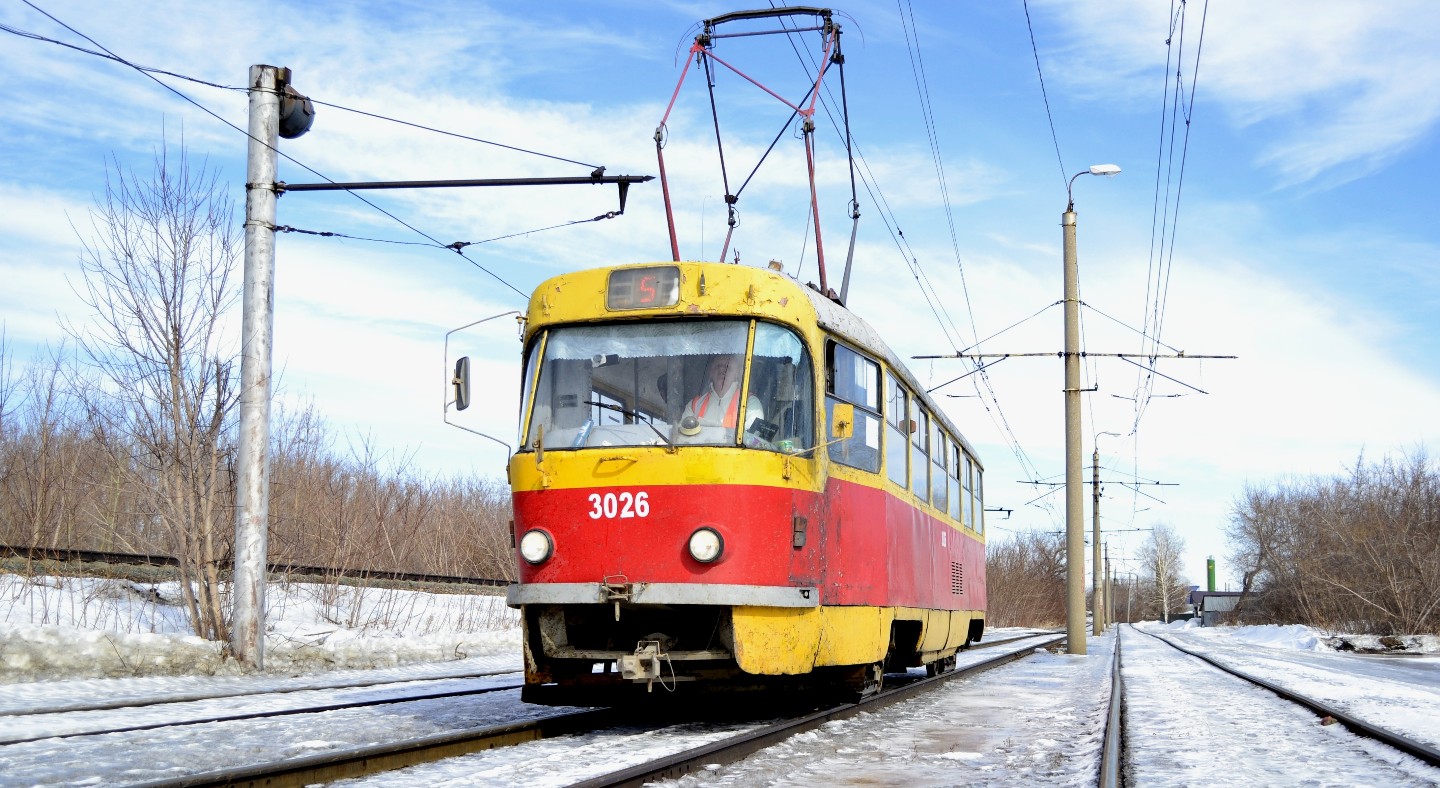 Барнаул, Tatra T3SU № 3026