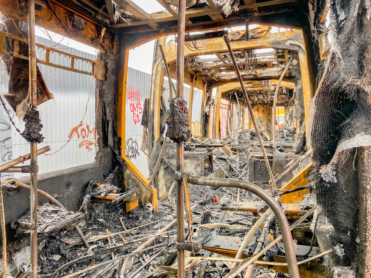 Санкт-Петербург, БКМ 84300М № 5213; Санкт-Петербург — Происшествия