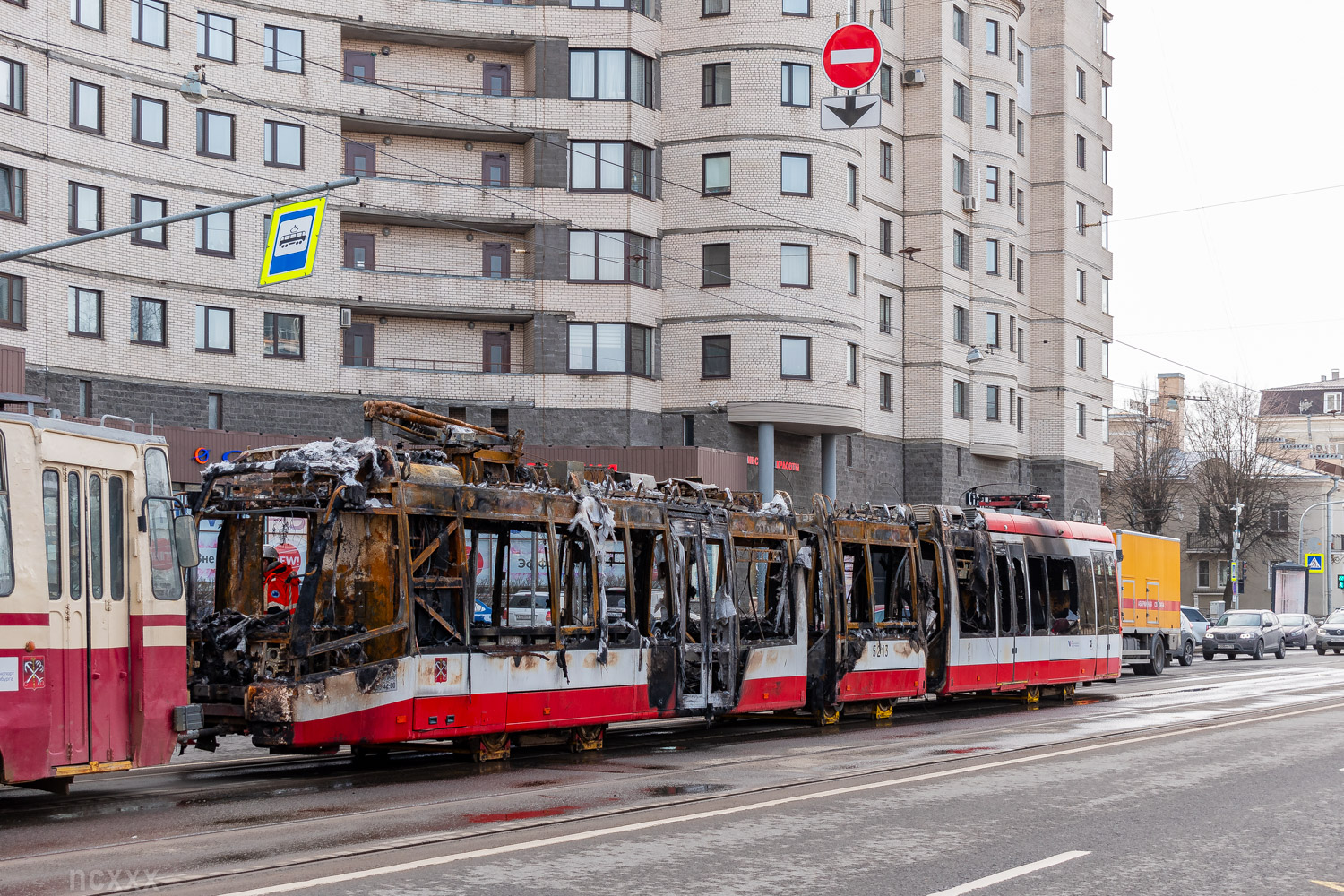 Санкт-Петербург, БКМ 84300М № 5213; Санкт-Петербург — Происшествия