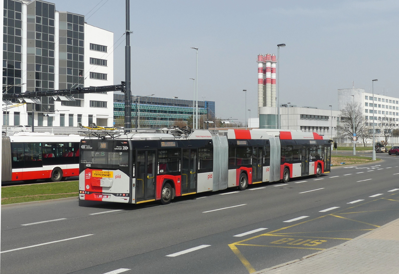 Прага, Škoda-Solaris 24m (Škoda 38Tr) № 408