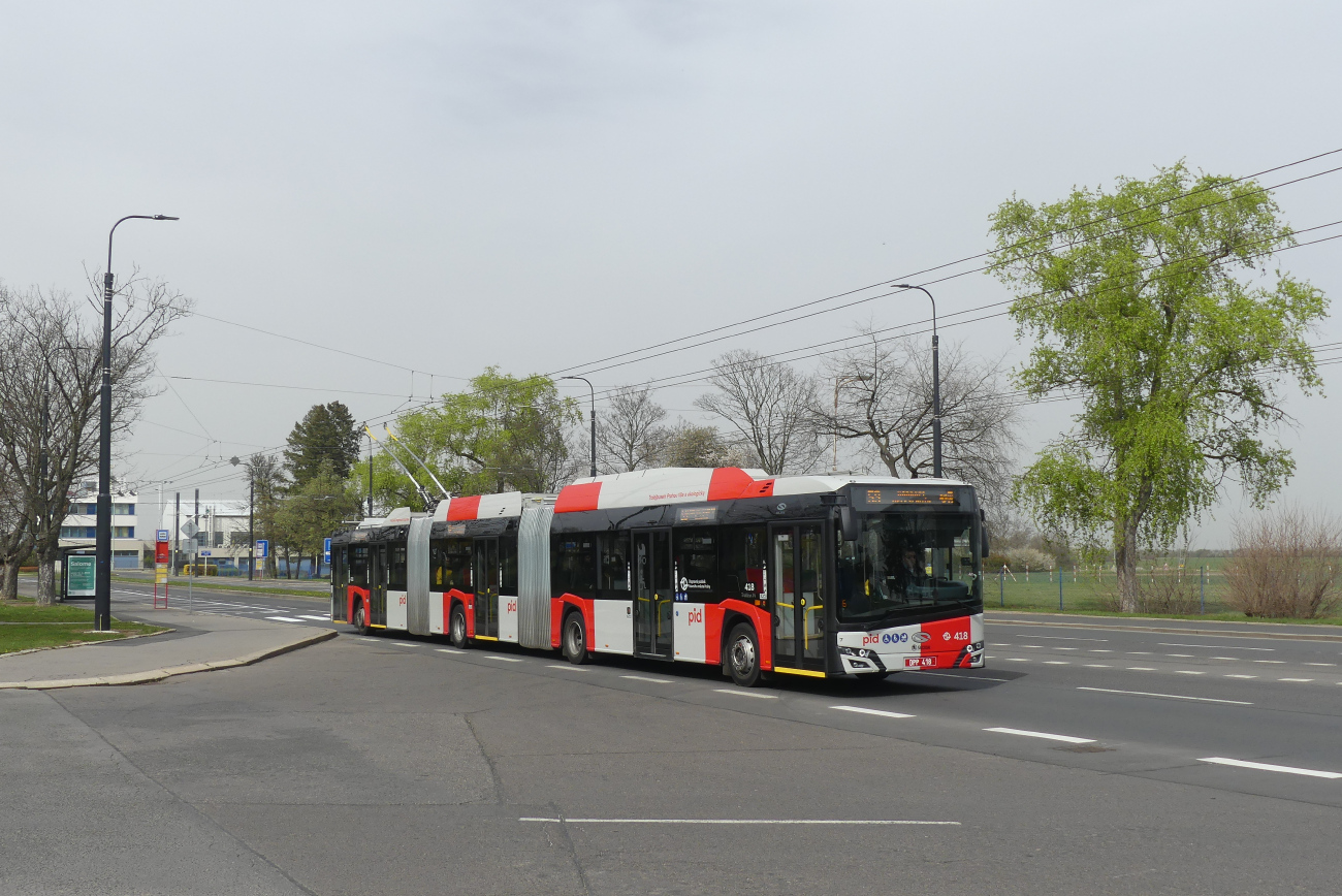 Прага, Škoda-Solaris 24m (Škoda 38Tr) № 418