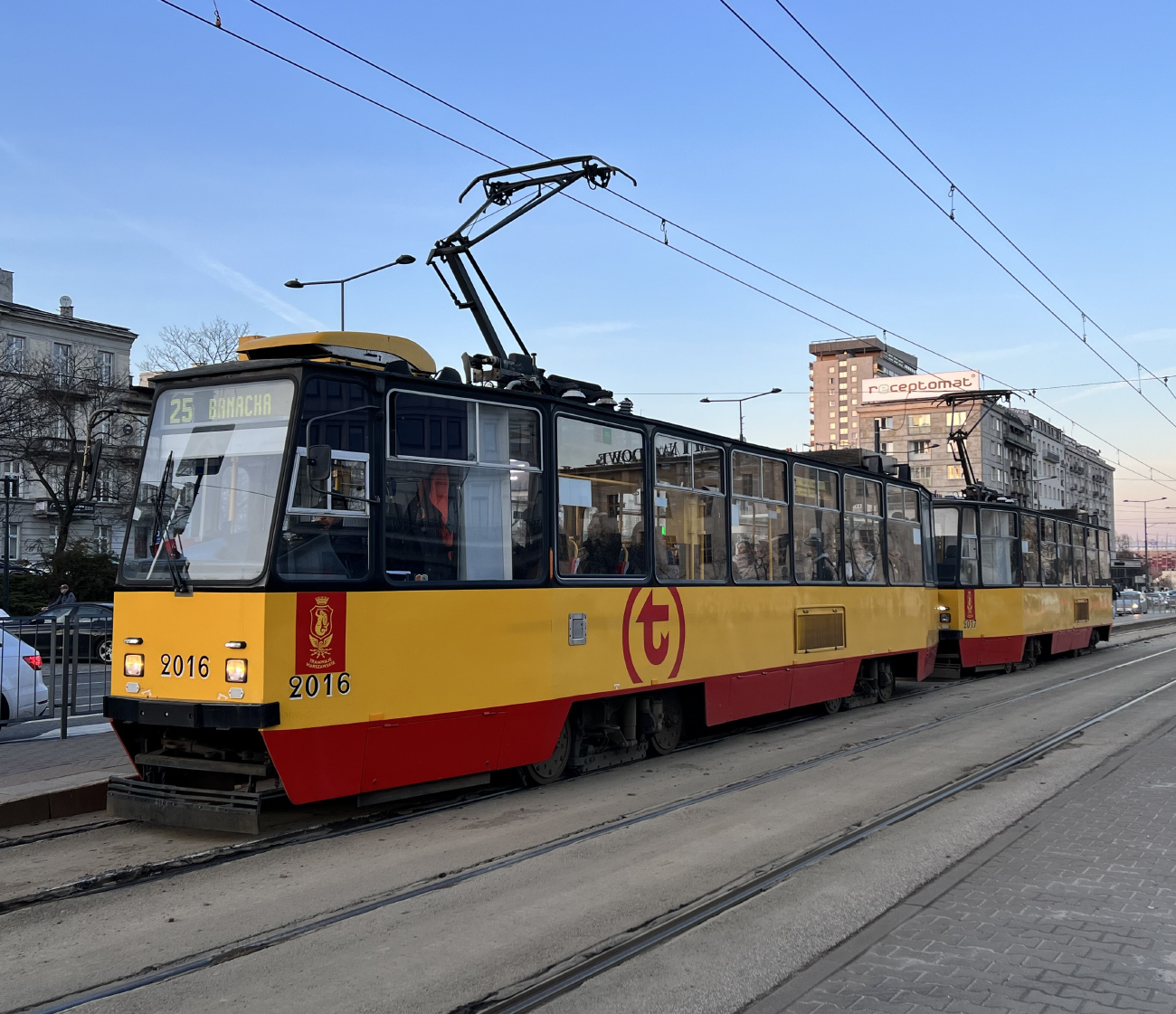 Варшава, Konstal 105Ni № 2016