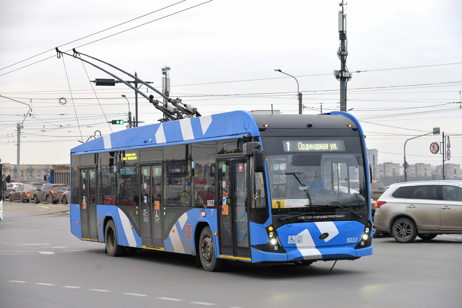 Санкт-Петербург, ВМЗ-5298.01 «Авангард» № 5037