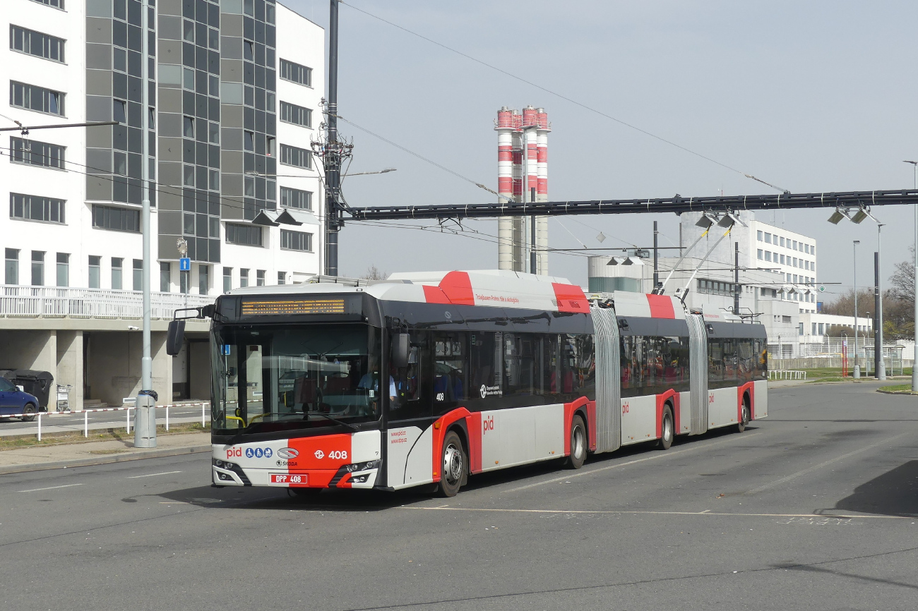 Прага, Škoda-Solaris 24m (Škoda 38Tr) № 408