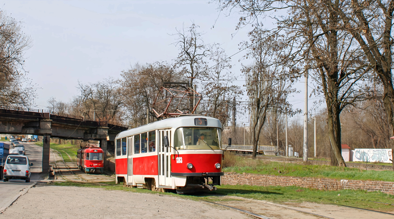 Днепр, Tatra T3R.P № 1383