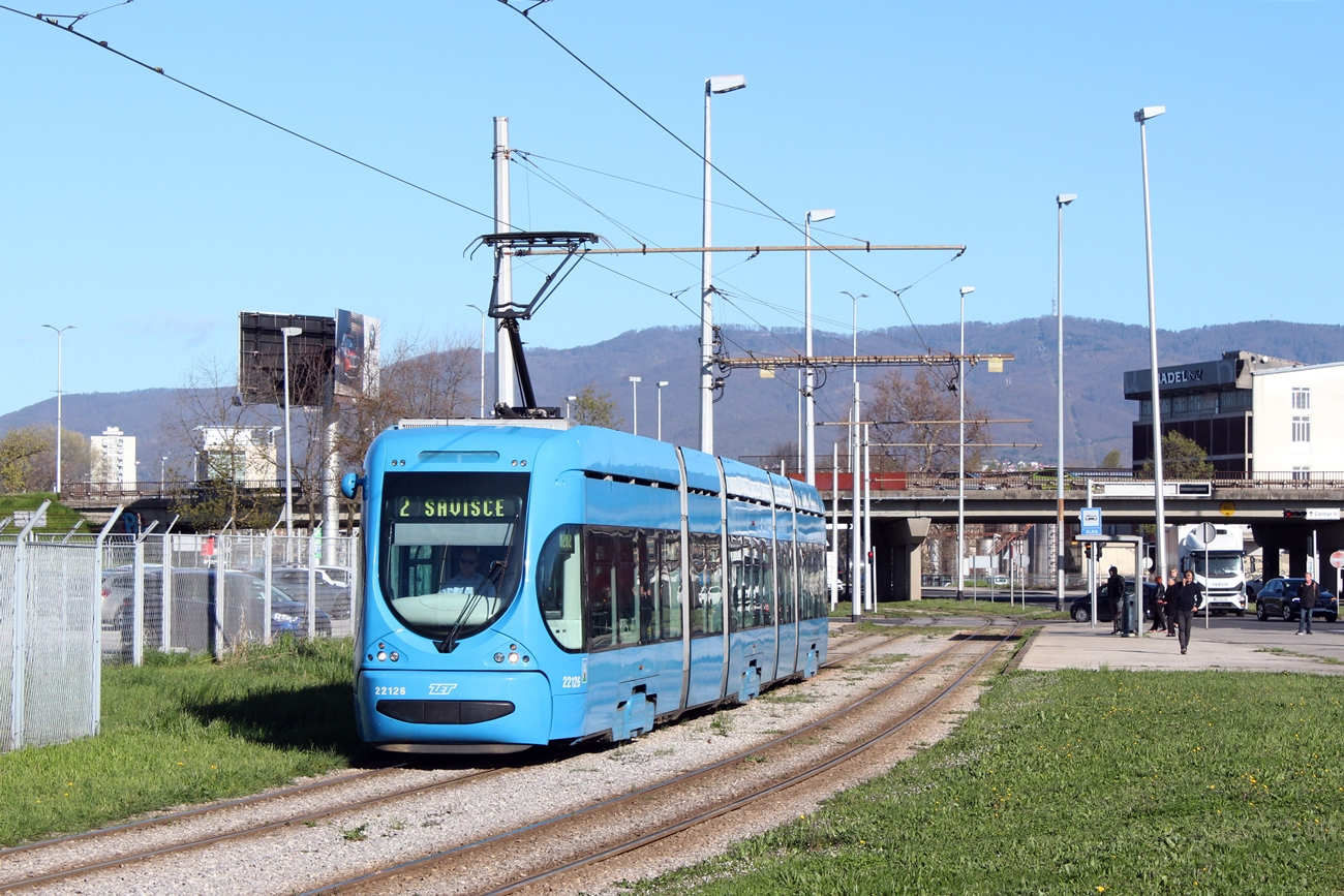 Загреб, Končar TMK 2200 № 22126