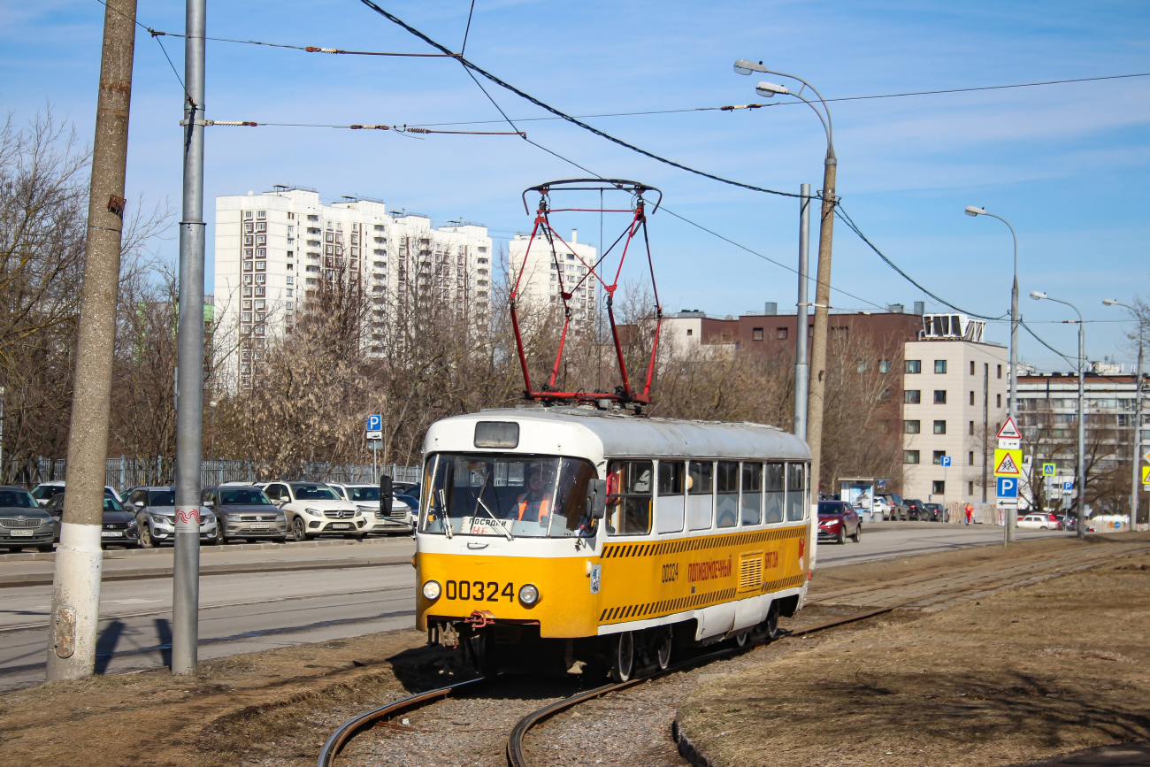 Москва, Tatra T3SU № 00324 Москва, Tatra T3SU № 00324