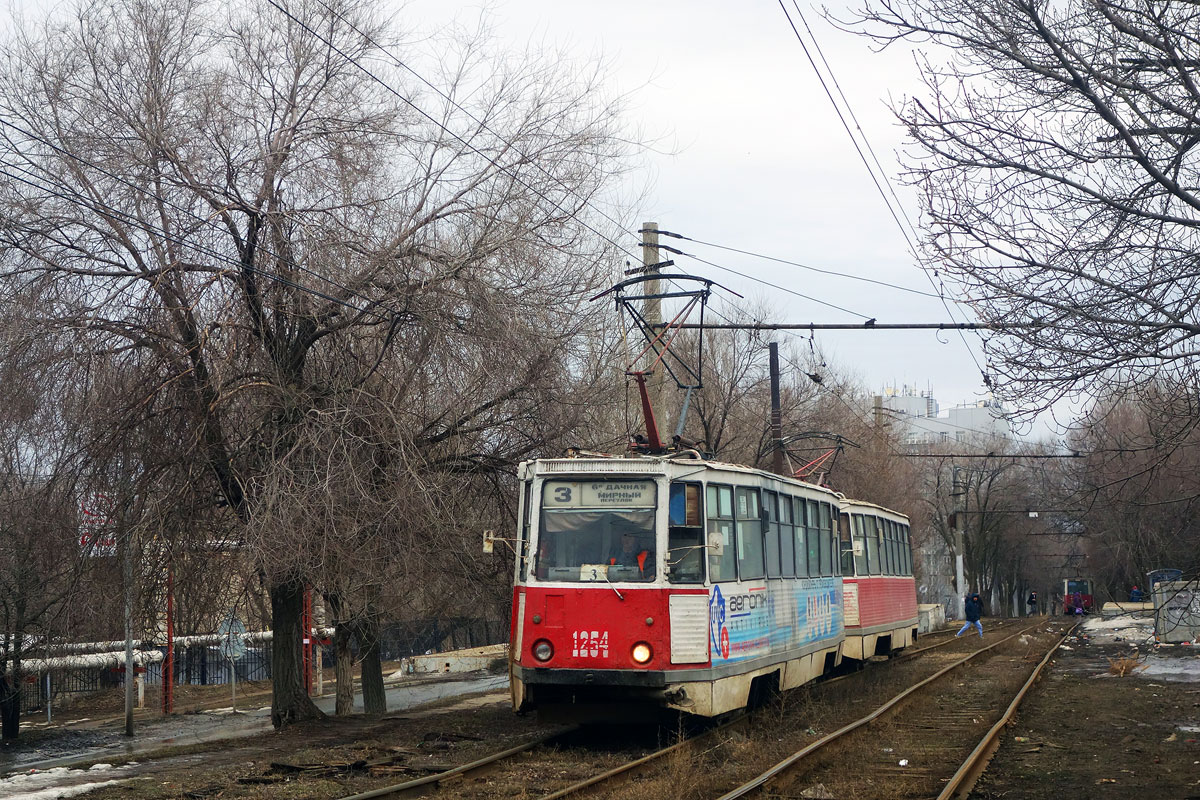 Саратов, 71-605 (КТМ-5М3) № 1254