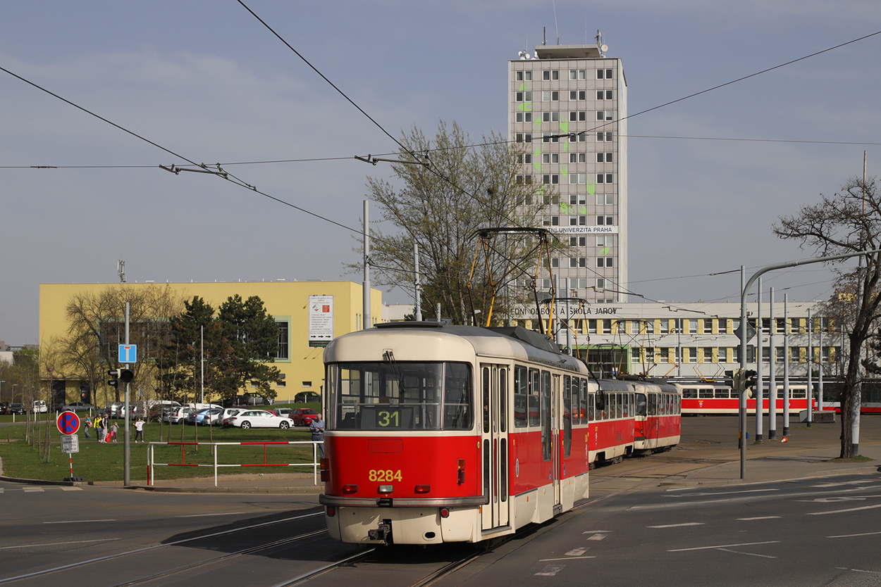 Прага, Tatra T3R.PLF № 8284