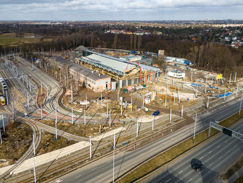Łódź — Chocianowice depot; Łódź — Repairs and reconstructions