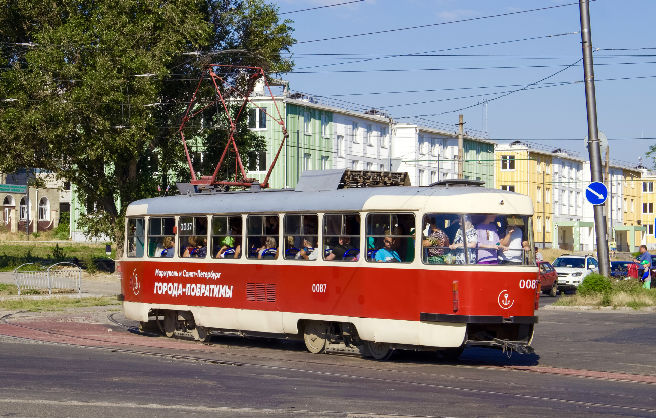 Мариуполь, Tatra T3A № 0087 (739)