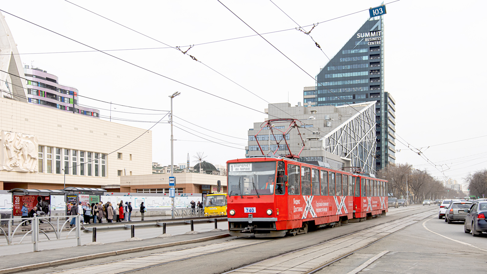 Iekaterinbourg, Tatra T6B5SU N°. 740