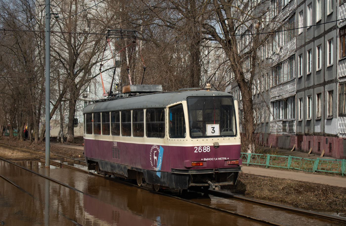 Нижний Новгород, Tatra T3SU КВР ТРЗ № 2688
