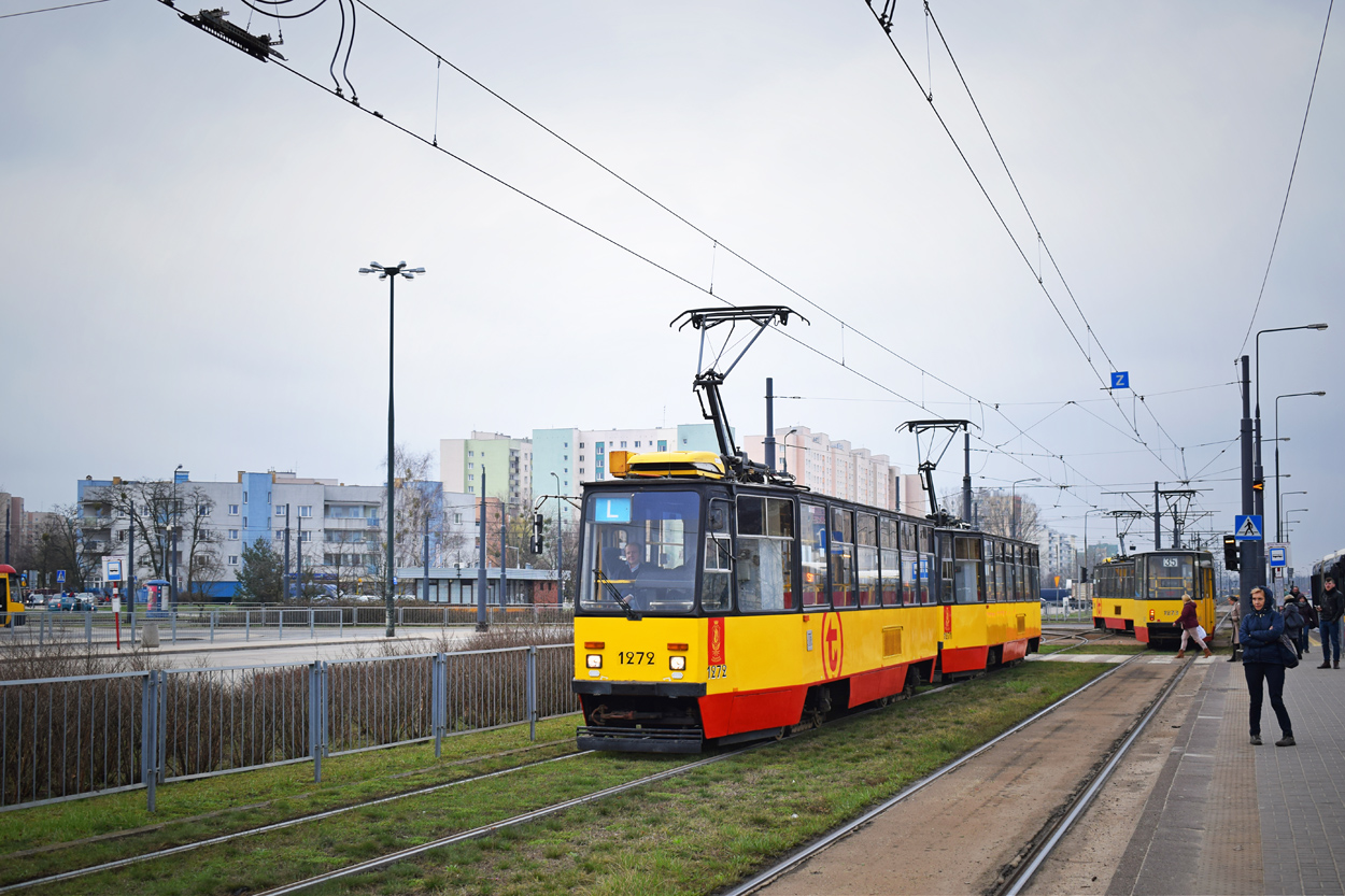 Warsaw, Konstal 105Na # 1272