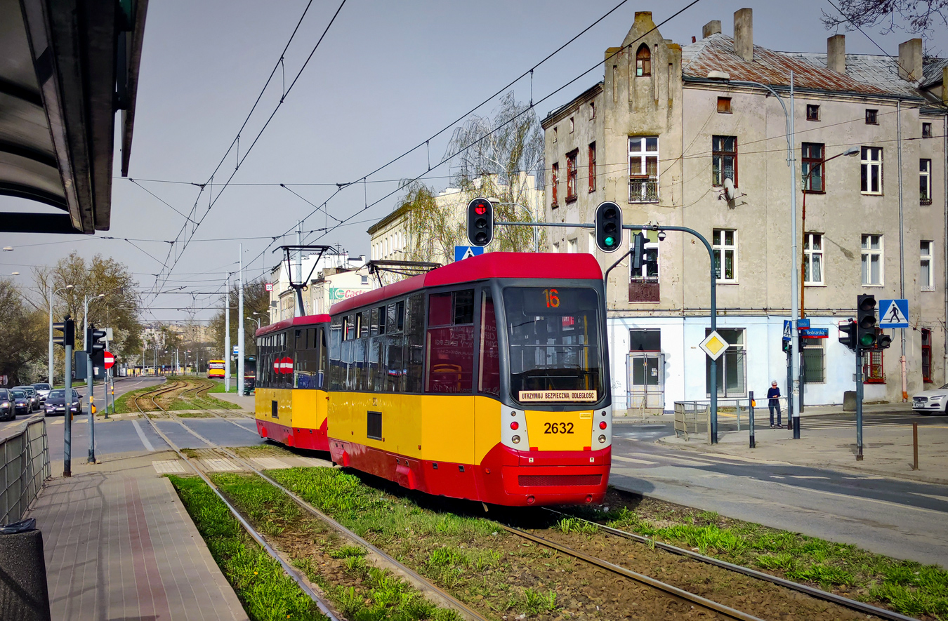 Лодзь, Konstal/MPK 805N-MD16 № 2632