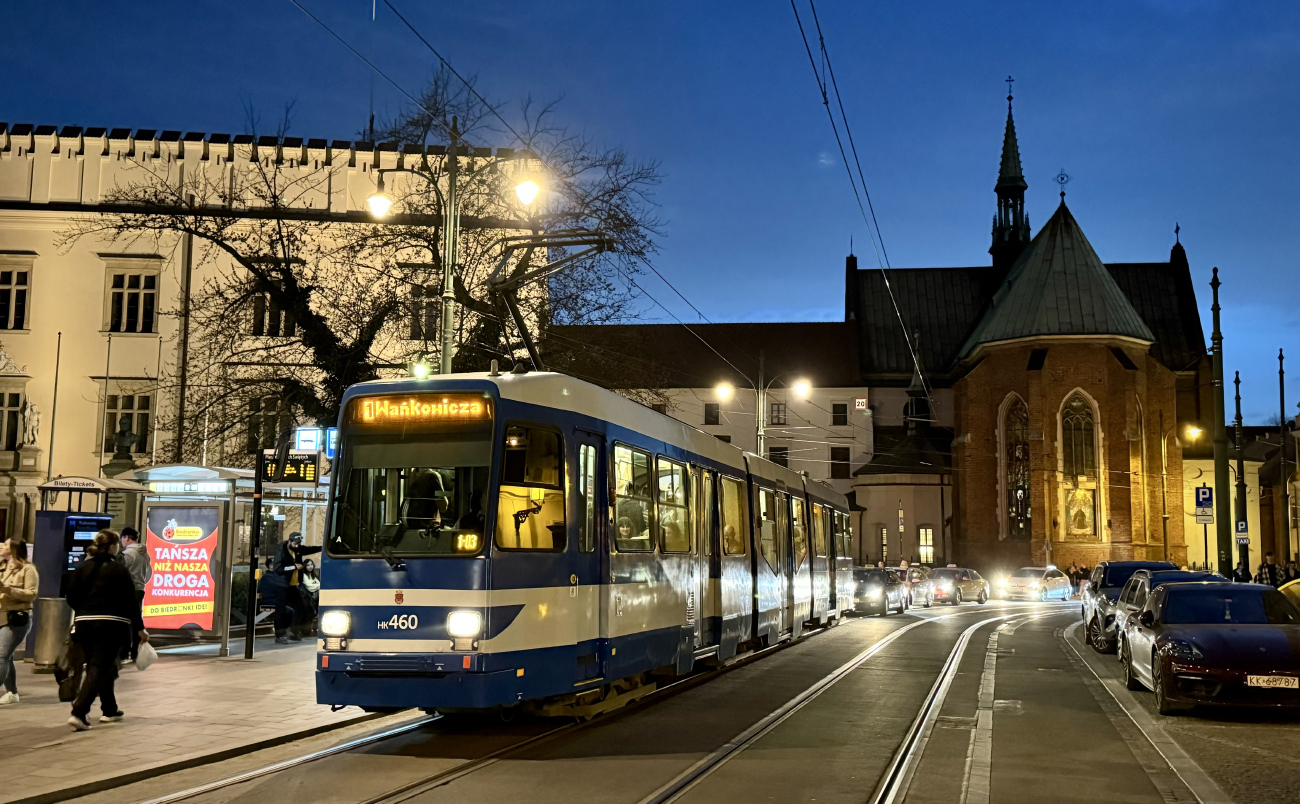 Краков, MAN/Duewag N8S-NF № HK460