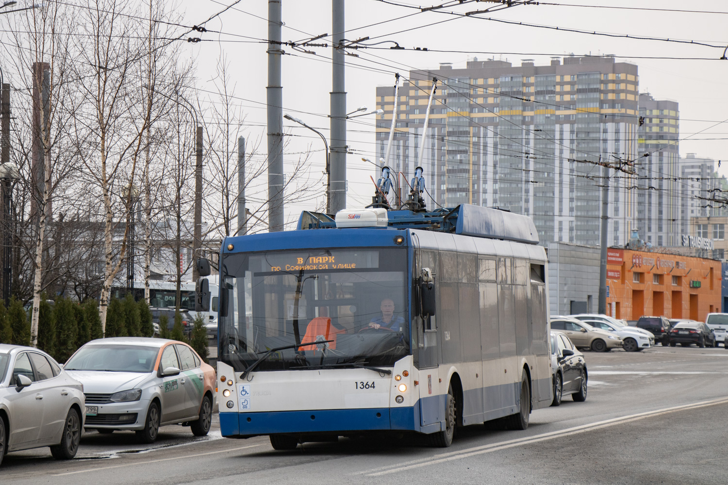 Санкт-Петербург, Тролза-5265.00 «Мегаполис» № 1364