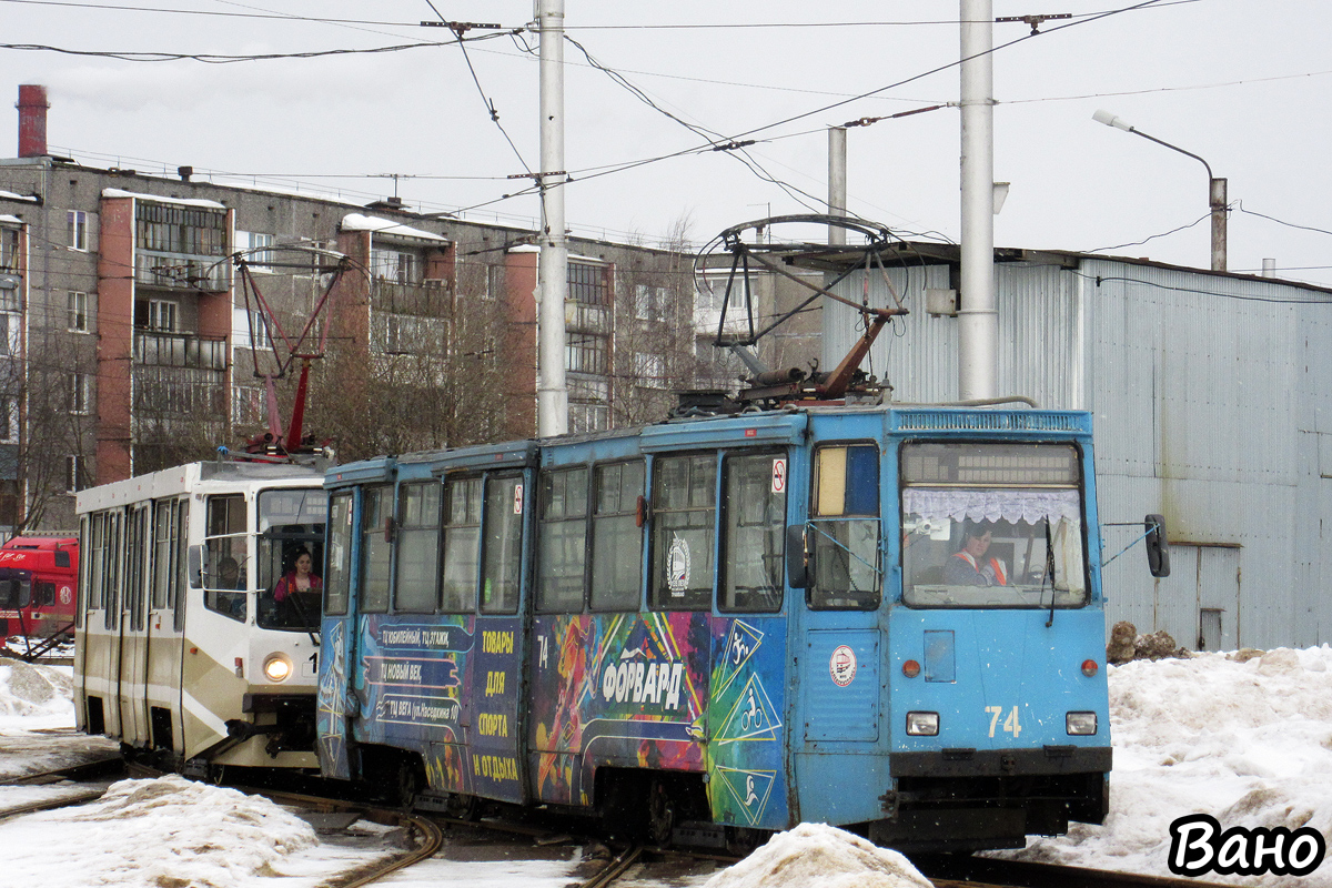 Череповец, 71-605 (КТМ-5М3) № 74