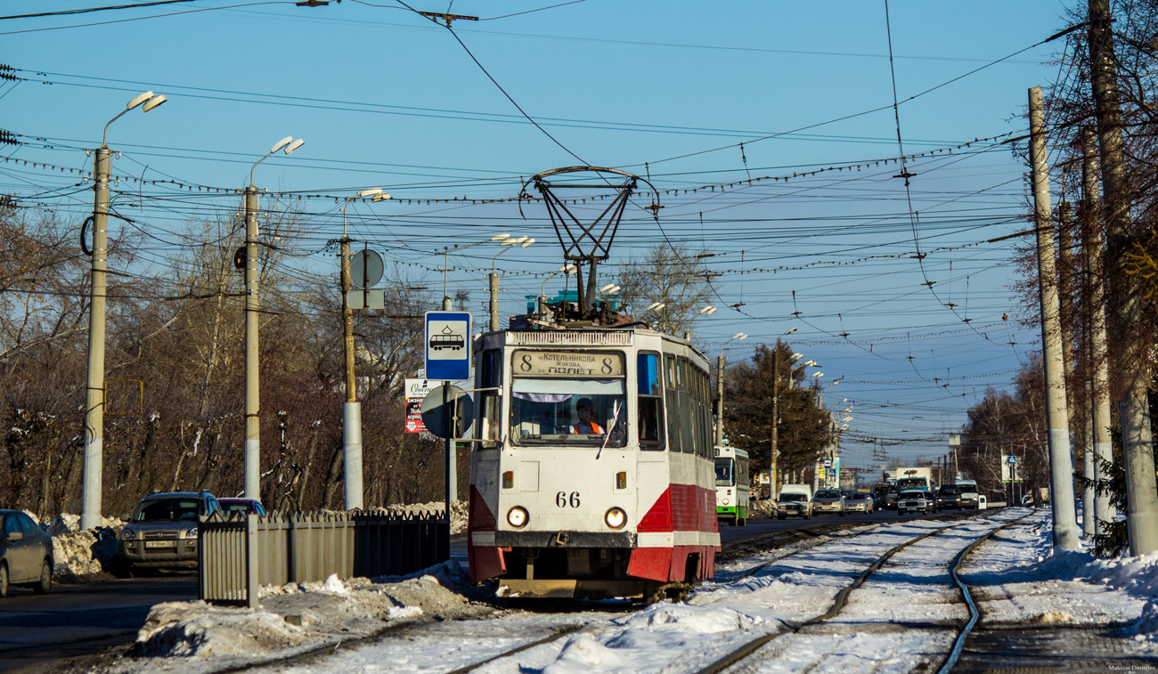 Омск, 71-605 (КТМ-5М3) № 66 Омск, 71-605 (КТМ-5М3) № 66