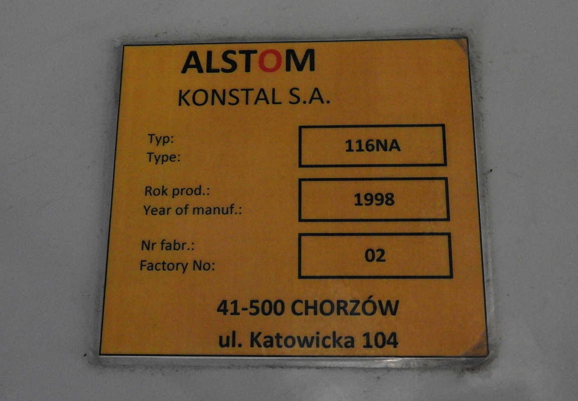 Варшава, Konstal 116Na № 3004