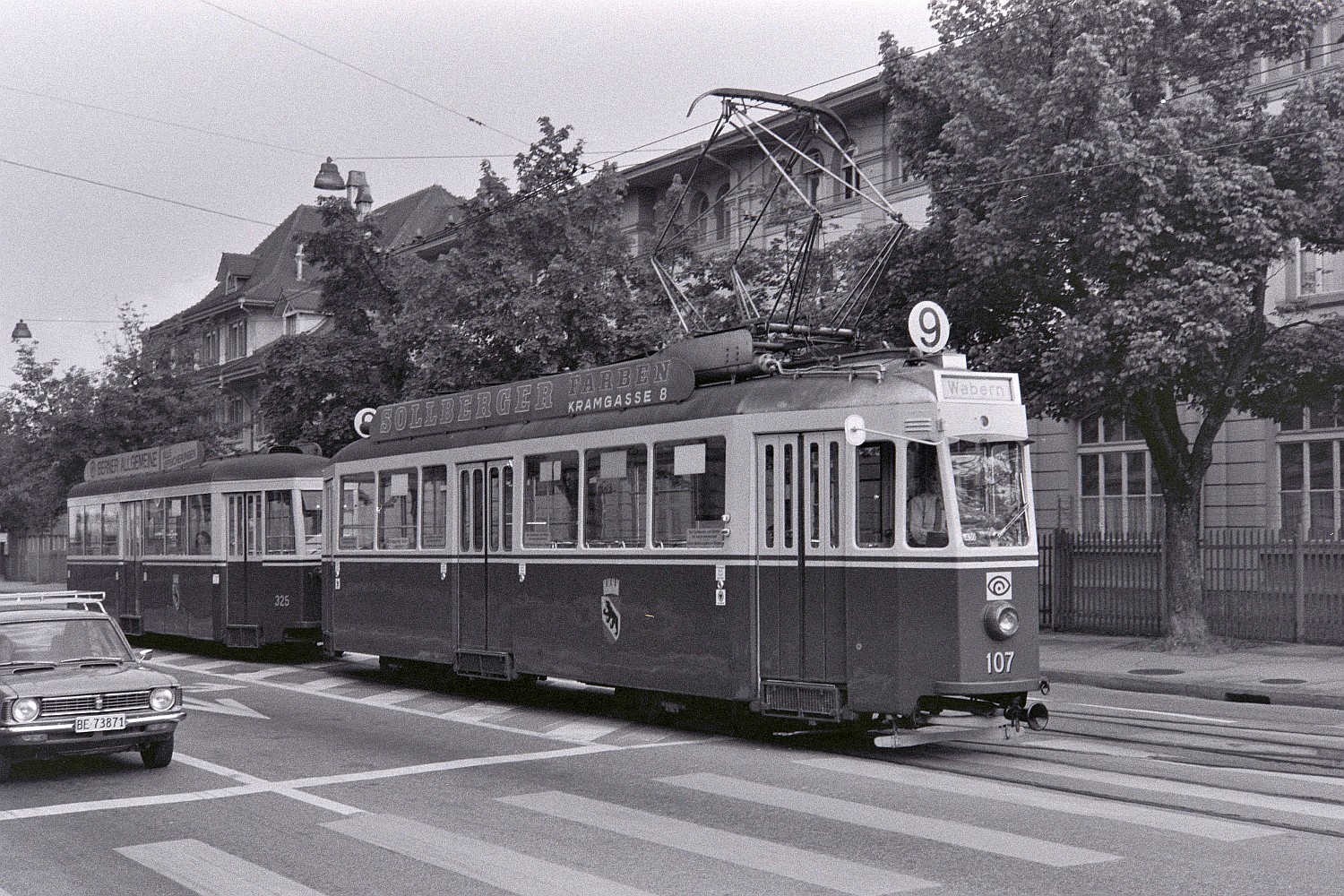 Bern, SWS/MFO/BBC Be 4/4 # 107