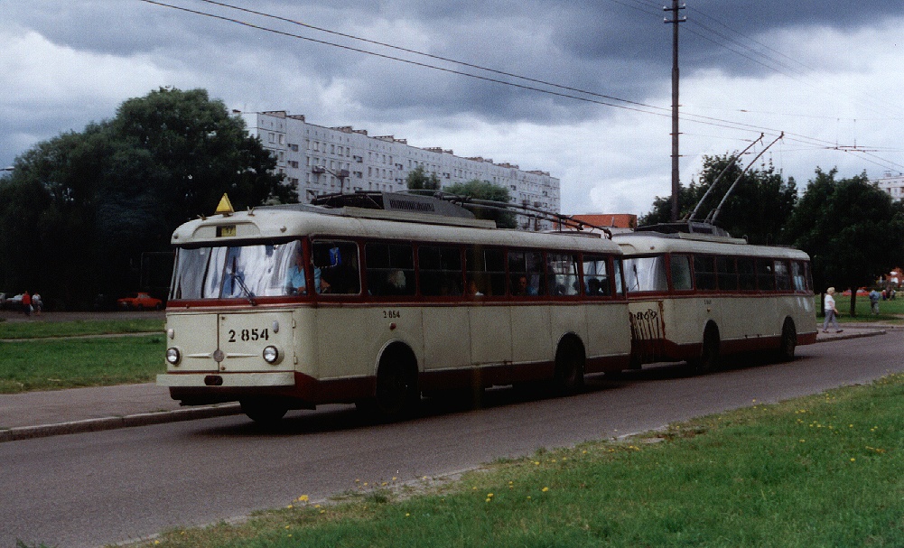 Рига, Škoda 9TrH27 № 2-854