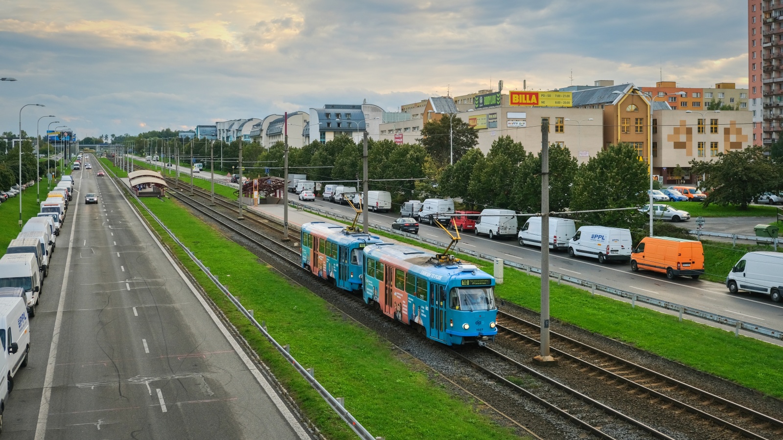 Острава, Tatra T3R.P № 1027