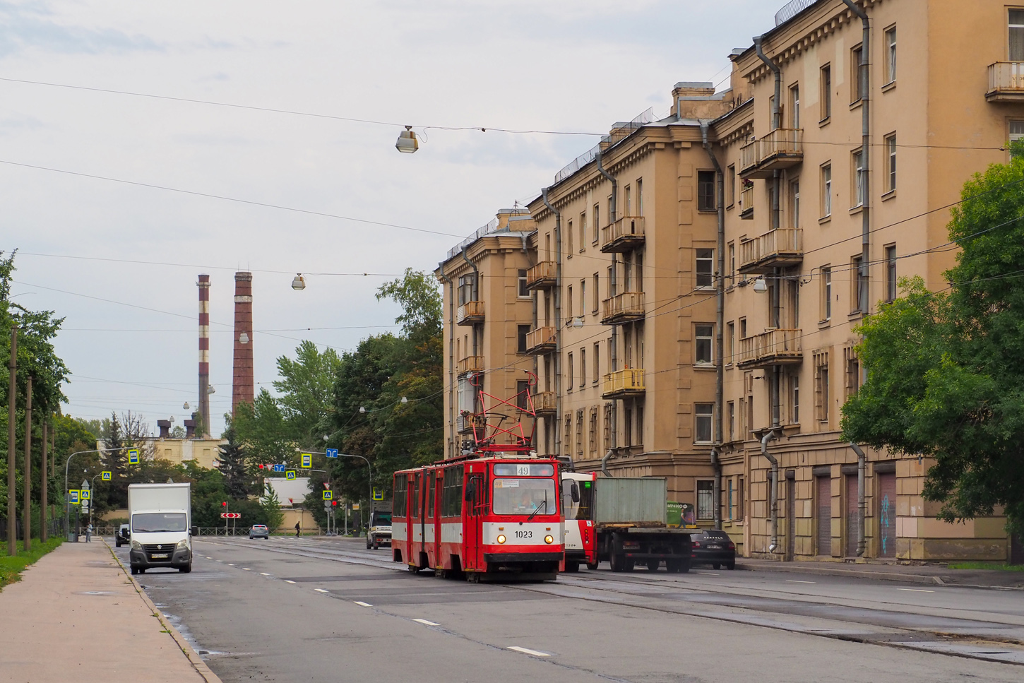 Санкт-Петербург, ЛВС-86К № 1023
