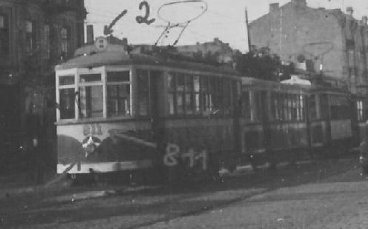Киев, Двухосный моторный Николаевского завода № 811; Киев — Исторические фотографии