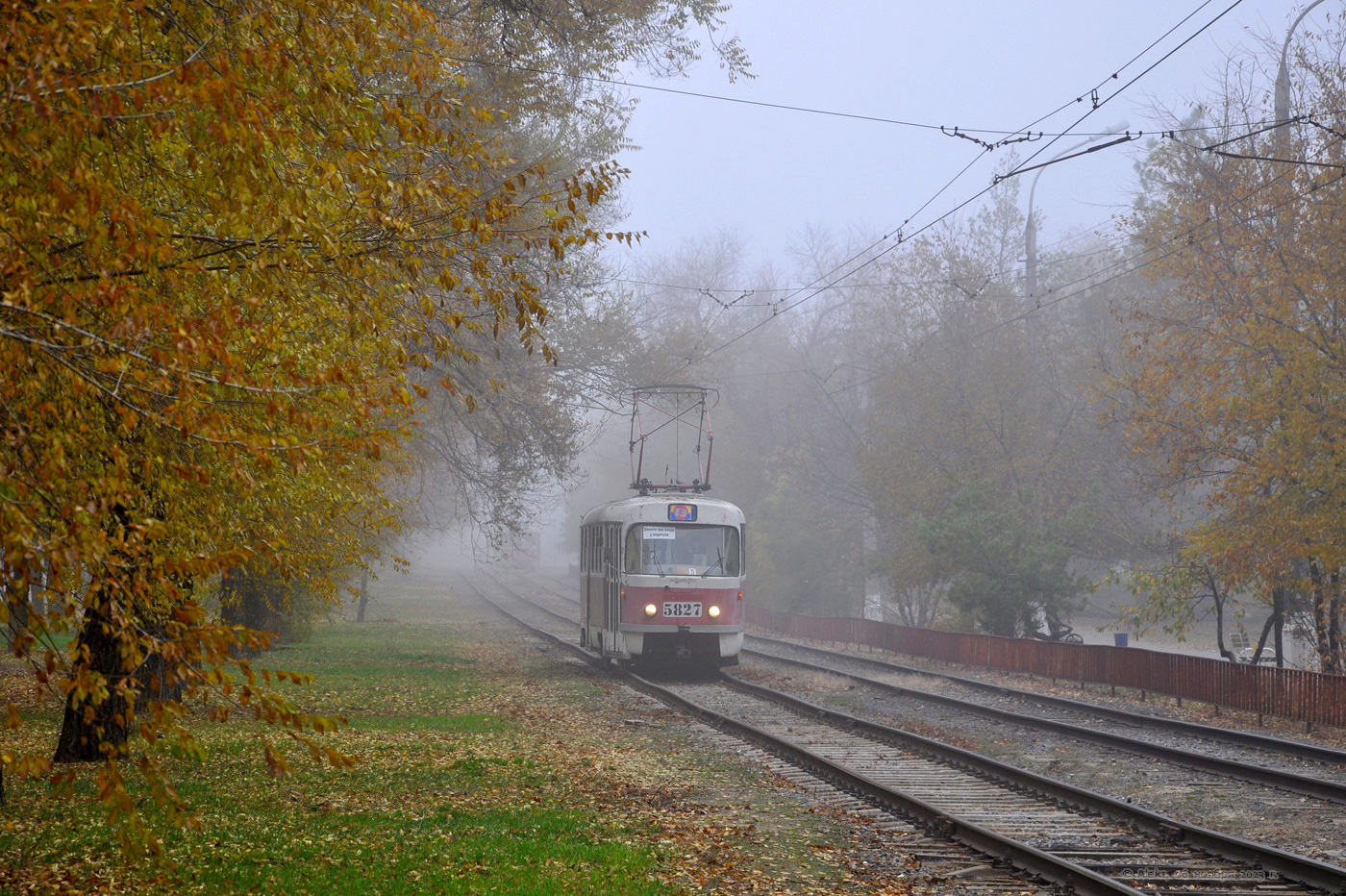 Волгоград, Tatra T3SU № 5827
