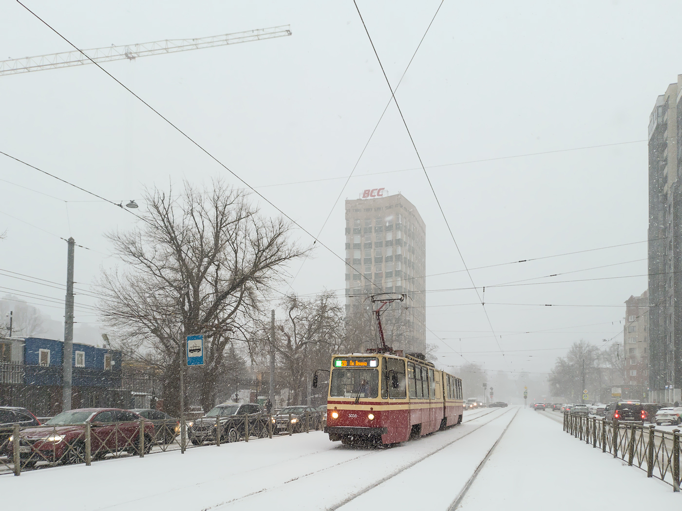 Sankt Petersburg, LVS-86K Nr 3035 Sankt Petersburg, LVS-86K Nr 3035