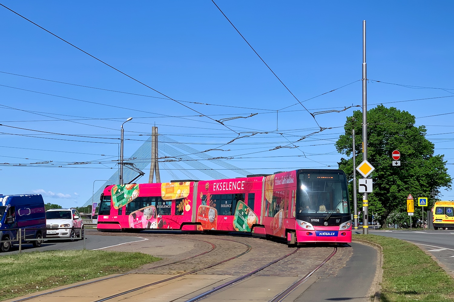 Рига, Škoda 15T ForCity Alfa Riga № 57038