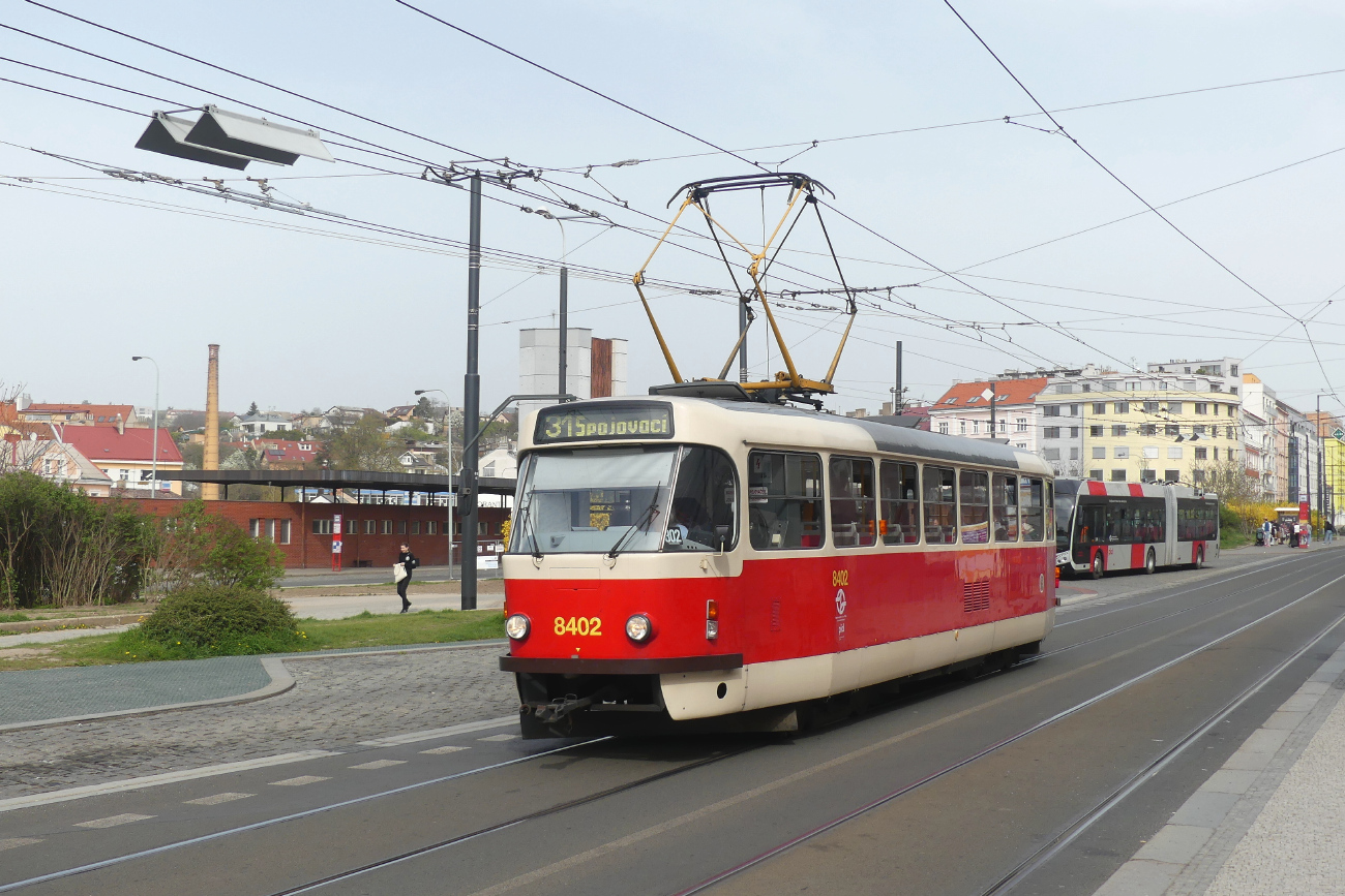 Prague, Tatra T3R.P № 8402