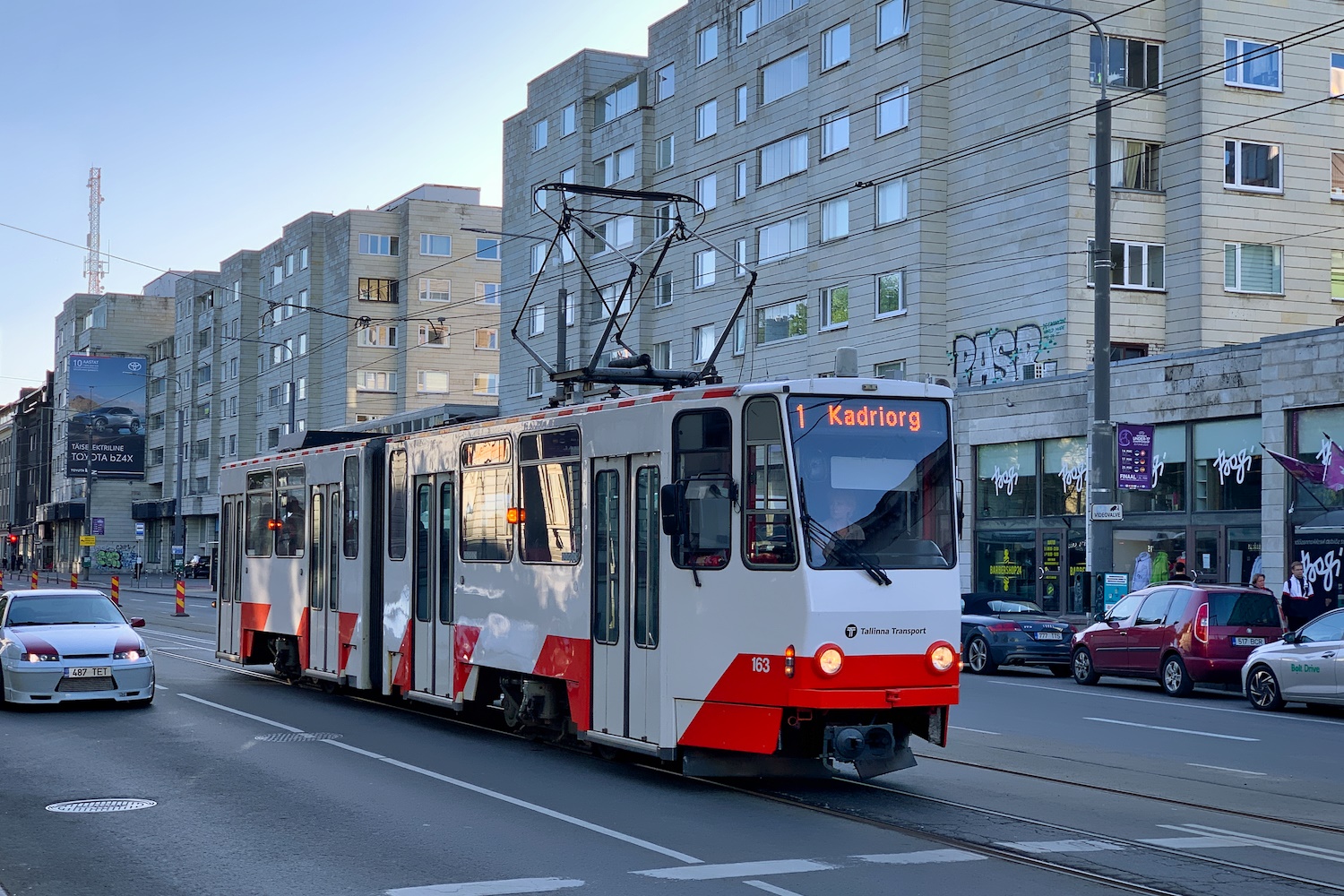 Таллин, Tatra KT4D № 163