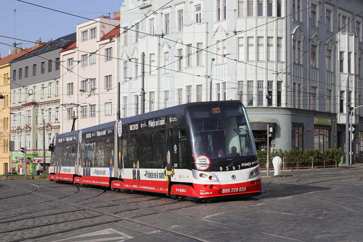 Прага, Škoda 15T6 ForCity Alfa Praha № 9397