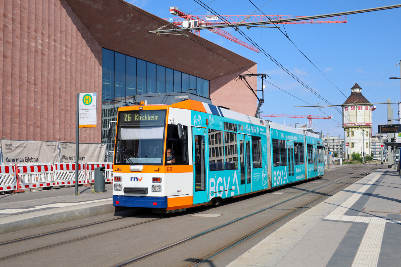 Рейн-Неккар, Duewag MGT6D № 3262