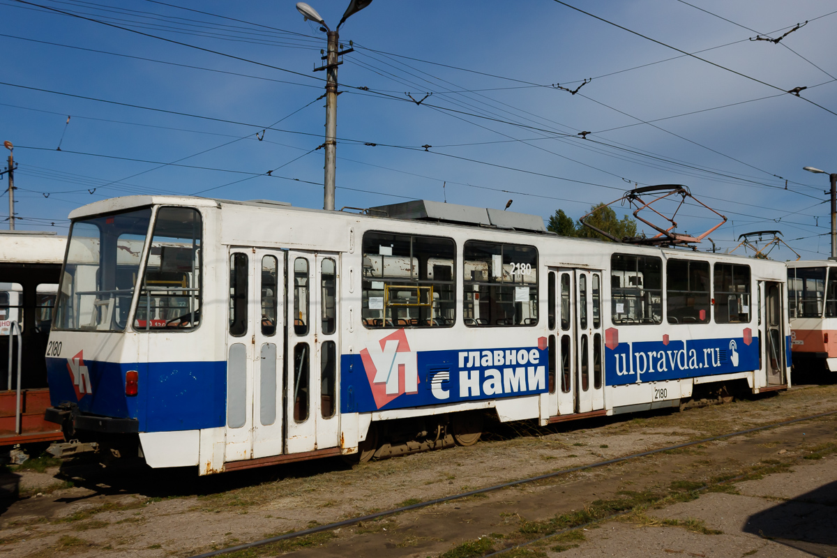 Ульяновськ, Tatra T6B5SU № 2180