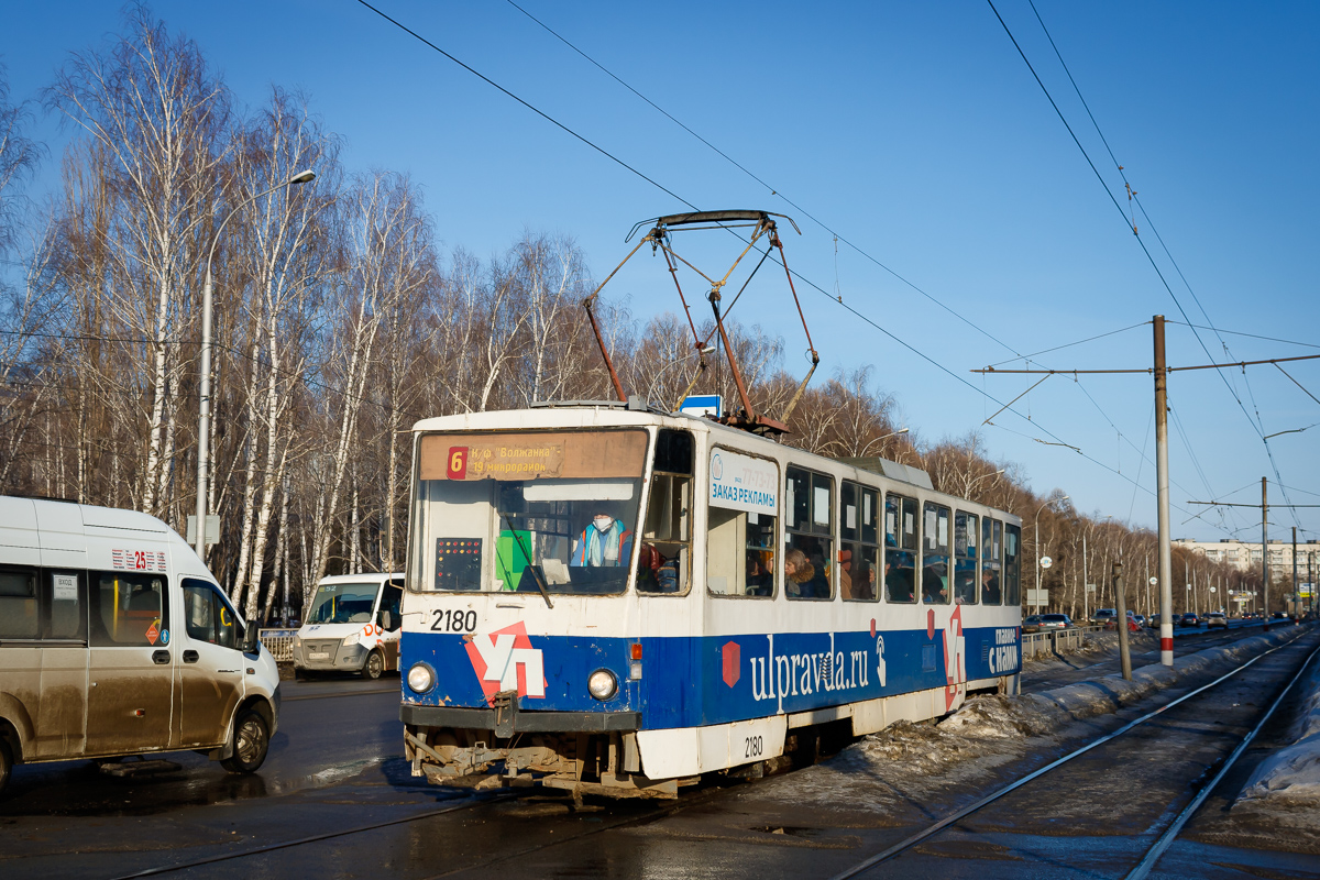 Ulyanovsk, Tatra T6B5SU nr. 2180