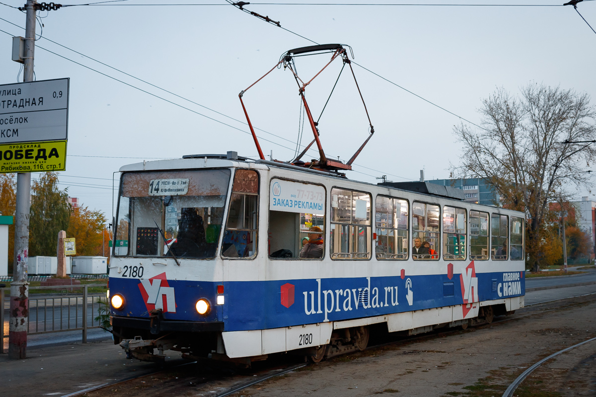 Ulyanovsk, Tatra T6B5SU č. 2180