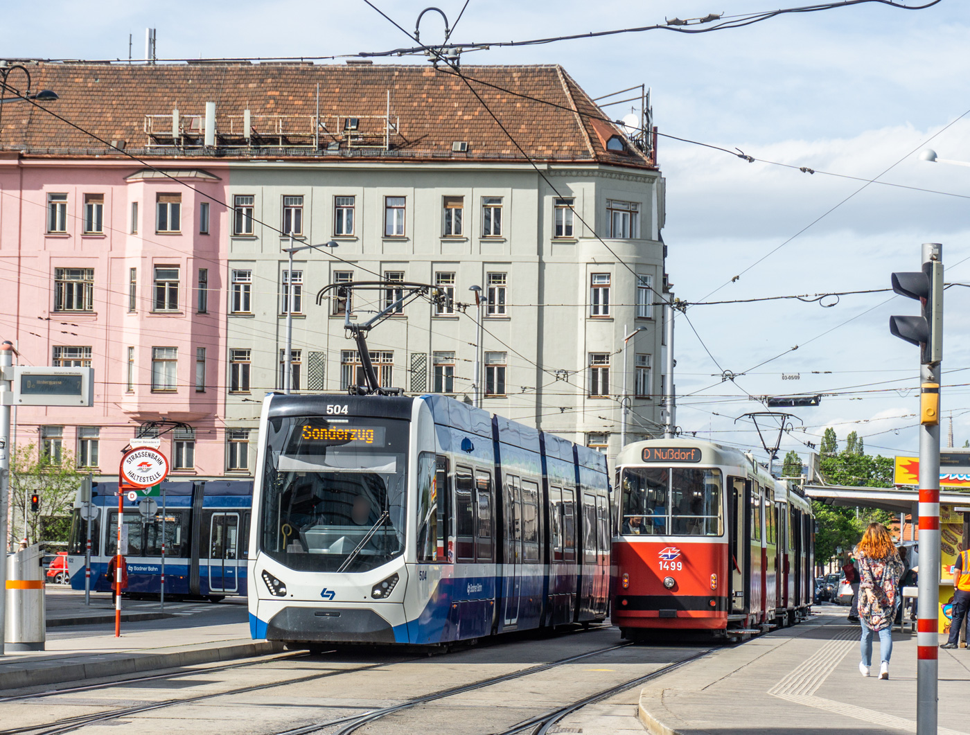 Vienna, Alstom 500 č. 504 Vienna, Alstom 500 č. 504
